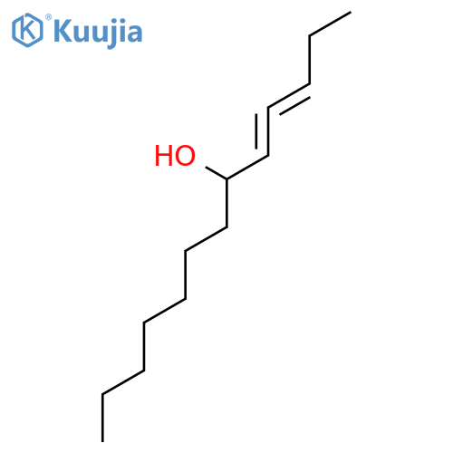 3,4-Tridecadien-6-ol structure