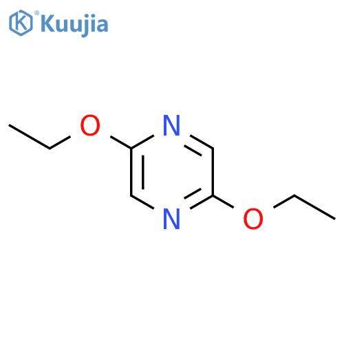 2,5-Diethoxypyrazine structure