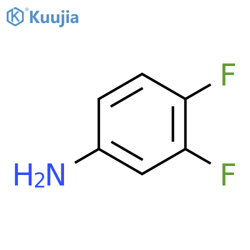 3,4-Difluoroaniline structure