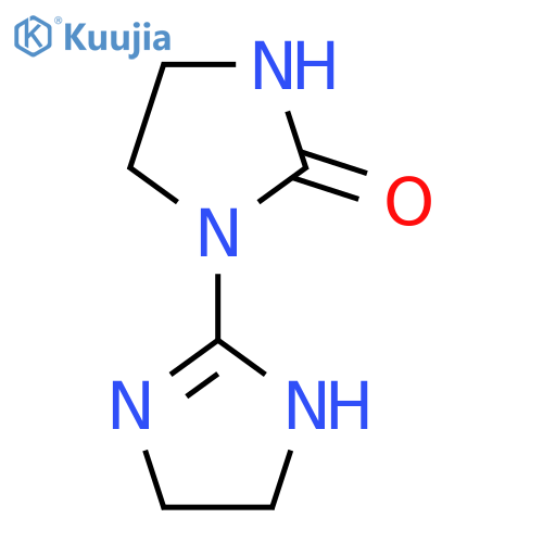 1-(4,5-Dihydro-1h-imidazol-2-yl)imidazolidin-2-one structure