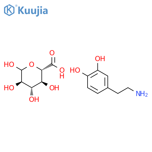 Dopamine 4-b-D-Glucuronide structure