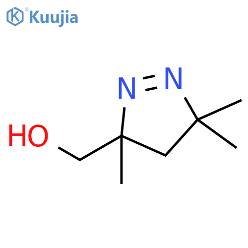 3H-Pyrazole-3-methanol, 4,5-dihydro-3,5,5-trimethyl- structure