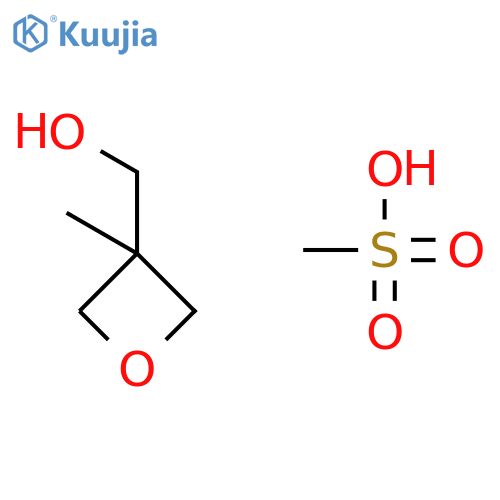 (3-methyloxetan-3-yl)methyl methanesulfonate structure