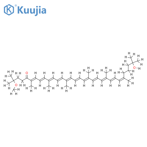 1'-hydroxy-1-methoxy-1,2,1',2'-tetrahydro-psi,psi-caroten-4-one structure