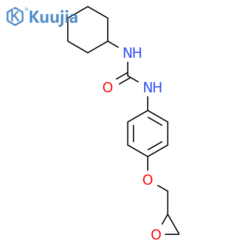 N-Cyclohexyl-N’-4-(2,3-epoxypropoxy)phenylurea structure