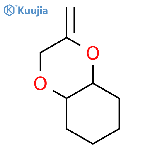 (4aR,8aR)-2-methylideneoctahydro-1,4-benzodioxine structure
