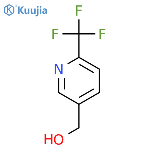 [6-(trifluoromethyl)pyridin-3-yl]methanol structure