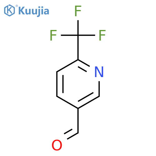 6-(trifluoromethyl)pyridine-3-carbaldehyde structure