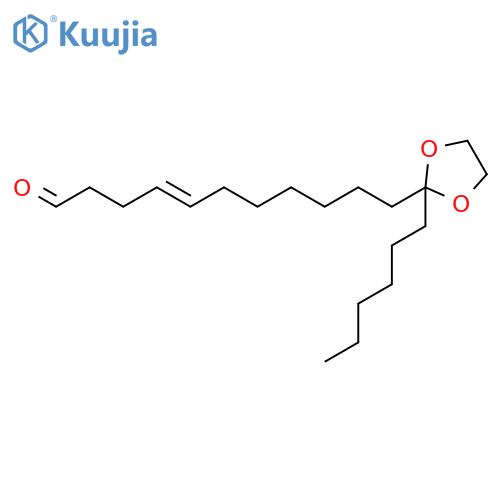 4-UNDECENAL, 11-(2-HEXYL-1,3-DIOXOLAN-2-YL)-, (4E)- structure