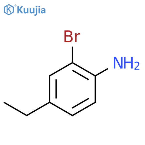 2-bromo-4-ethylaniline structure