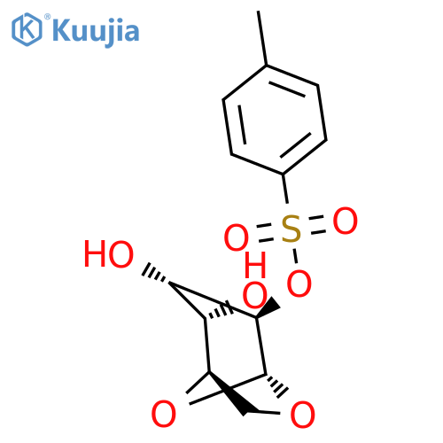 1,6-Anhydro-2-O-p-toluenesulfonyl-β-D-glucopyranose structure