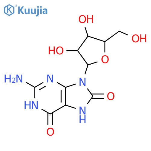 8-Hydroxy Guanosine structure