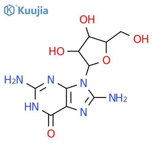 8-Aminoguanosine structure