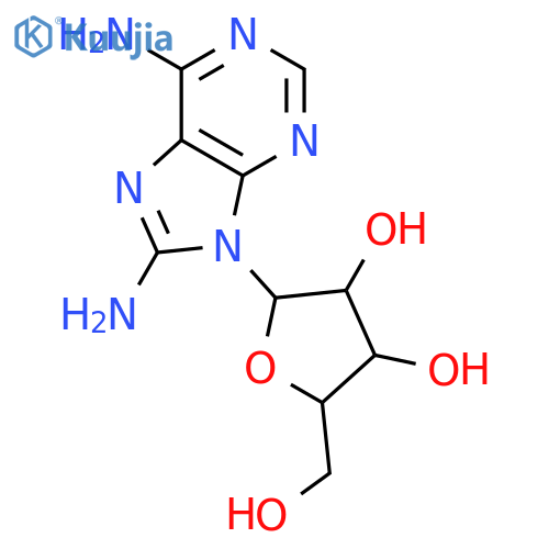 8-Aminoadenosine structure