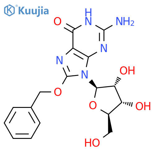 8-(Benzyloxy)guanosine structure