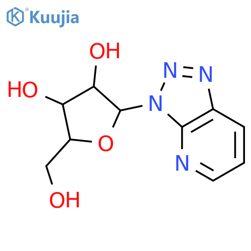 3H-1,2,3-Triazolo[4,5-b]pyridine,3-b-D-ribofuranosyl- structure