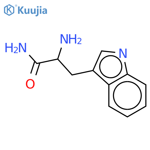 (aR)-a-amino-1H-Indole-3-propanamide structure