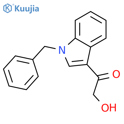 1-Benzyl-3-hydroxyacetylindole structure