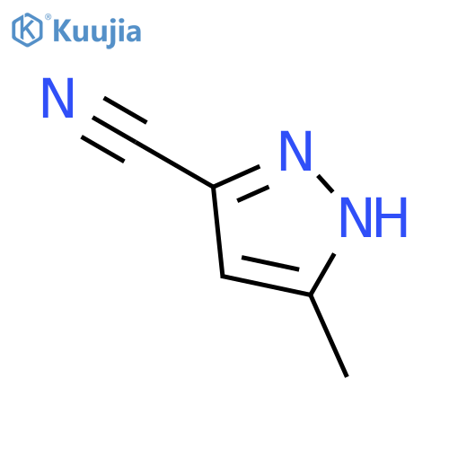 5-Methyl-1H-pyrazole-3-carbonitrile structure