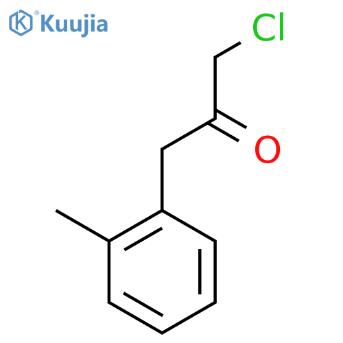1-Chloro-3-(2-methylphenyl)propan-2-one structure