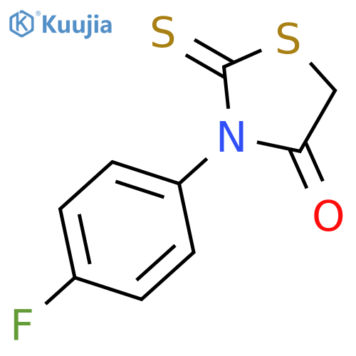 3-(4-Fluorophenyl)-2-thioxo-1,3-thiazolan-4-one structure