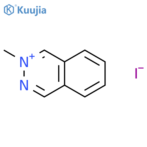 Phthalazinium, 2-methyl-, iodide structure