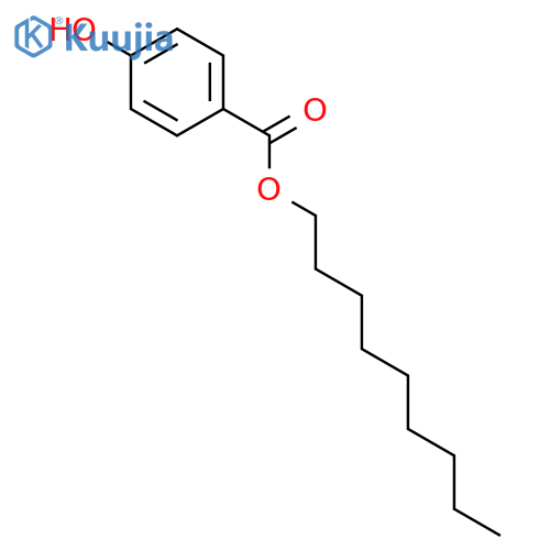 Nonyl 4-hydroxybenzoate structure