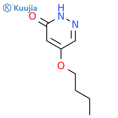 5-Butoxypyridazin-3(2H)-one structure