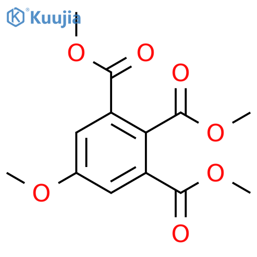 1,2,3-Benzenetricarboxylic acid, 5-methoxy-, trimethyl ester structure