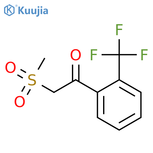 2-(Methylsulfonylacetyl)benzotrifluoride structure