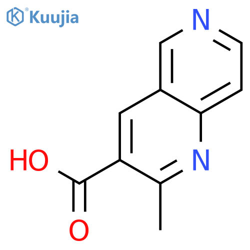 2-Methyl-1,6-naphthyridine-3-carboxylic Acid structure