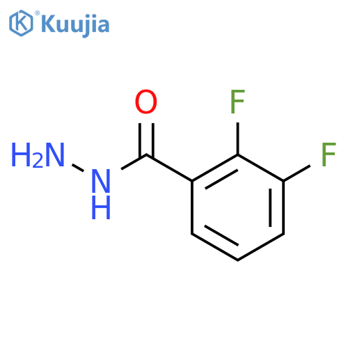 Benzoic acid,2,3-difluoro-, hydrazide structure