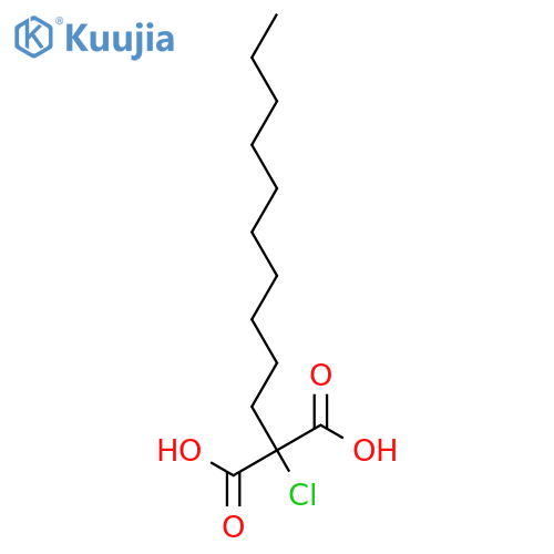 2-Chloro-2-decylpropanedioic acid structure