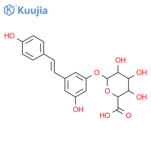 trans-Resveratrol 3-O-b-D-Glucuronide structure