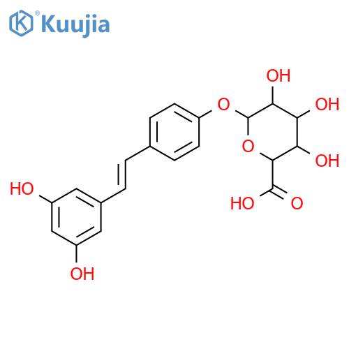 trans-Resveratrol 4’-O-b-D-Glucuronide structure