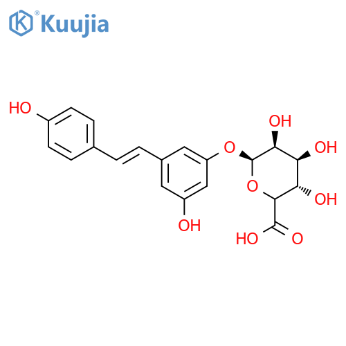 cis-Resveratrol 3-O-b-D-Glucuronide (contains up to 15% trans isomer) structure
