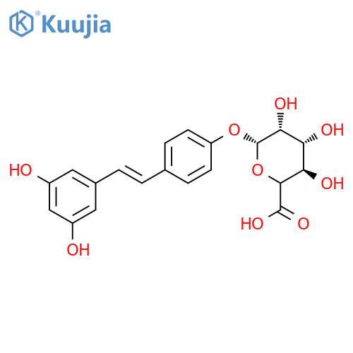 cis Resveratrol 4’-O-b-D-Glucuronide structure