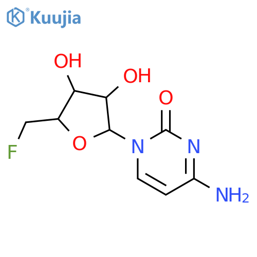 Cytidine,5'-deoxy-5'-fluoro- (6CI,7CI,8CI,9CI) structure
