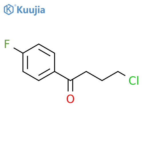 4-chloro-1-(4-fluorophenyl)butan-1-one structure
