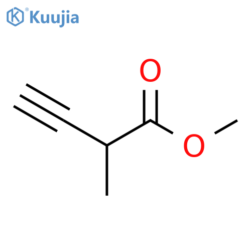 Methyl 2-methylbut-3-ynoate structure