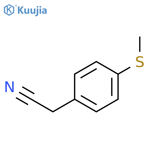 p-(Methylthio)phenylacetonitrile structure