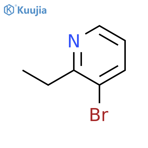 3-Bromo-2-ethylpyridine structure