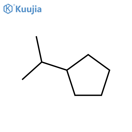 Isopropylcyclopentane structure