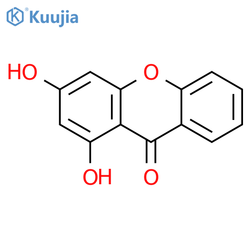 1,3-Dihydroxy-9H-xanthen-9-one structure
