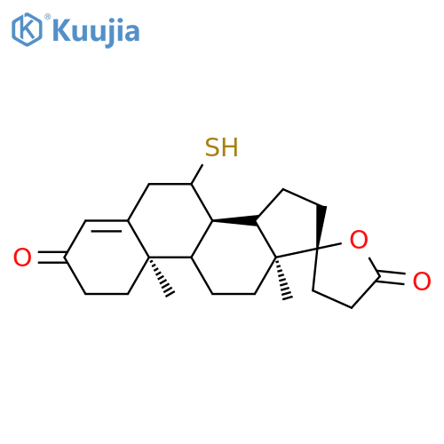 7a-Thio Spironolactone structure