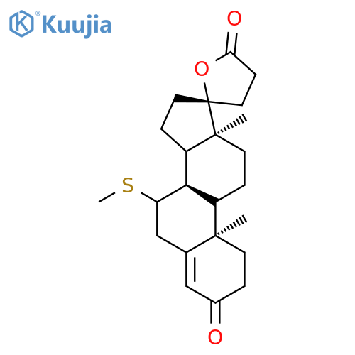 7a-Thiomethyl Spironolactone structure