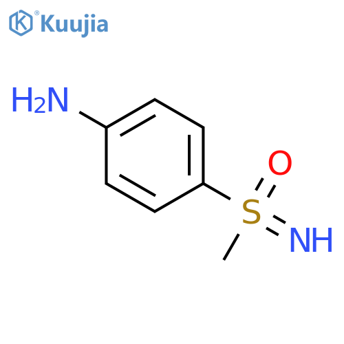 (4-aminophenyl)(imino)methyl-λ?-sulfanone structure
