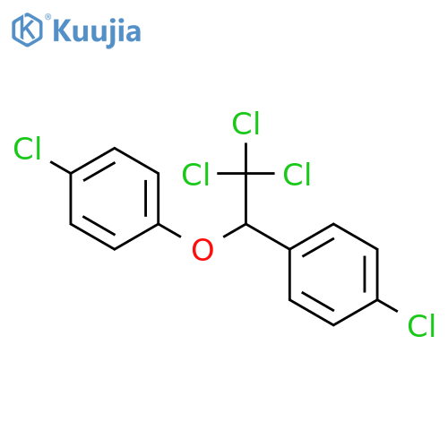 1-Chloro-4-[2,2,2-trichloro-1-(4-chlorophenoxy)ethyl]benzene structure