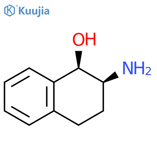 1-Naphthalenol, 2-amino-1,2,3,4-tetrahydro-, (1R,2S)- structure