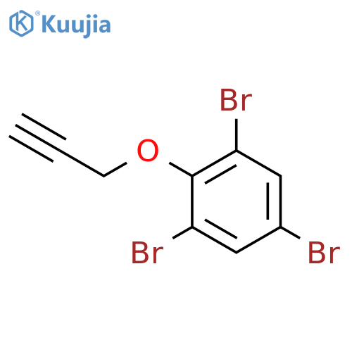 Benzene, 1,3,5-tribromo-2-(2-propynyloxy)- structure